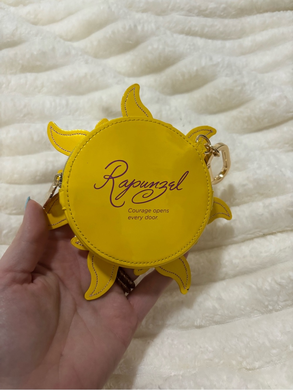 Bbw Disney Rapunzel Sun Coin Purse View 2